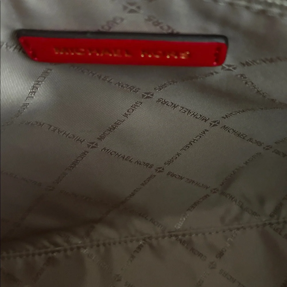 Michael Kors Scarlet and Brown Satchel/ shoulder strap bag - Picture 8 of 10